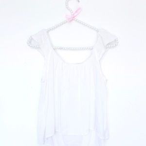 White Girly Blouse